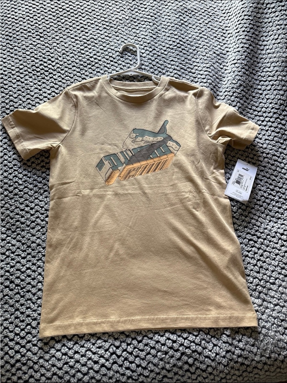 Puma Kids Sneaker Graphic Tee- NWT